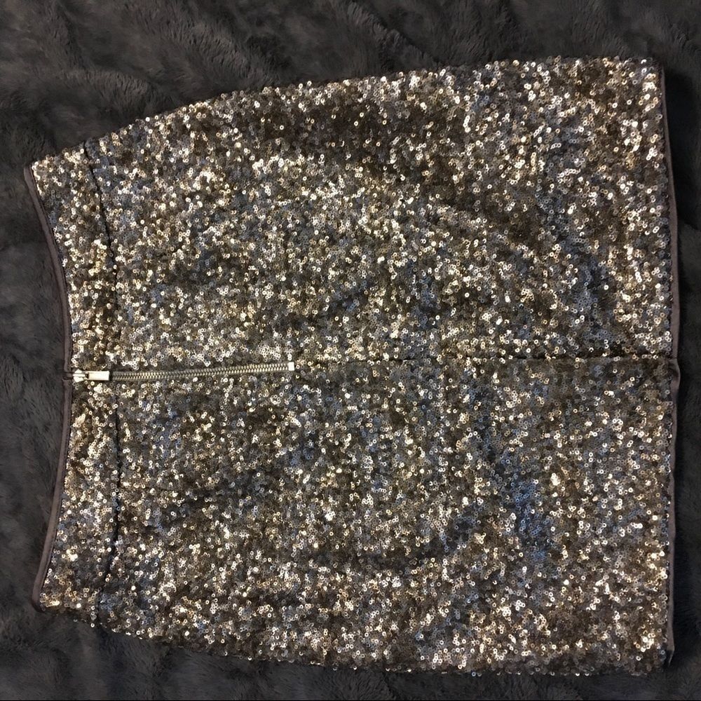 Sequined Cache Mini Skirt Sz- 6 - image 2
